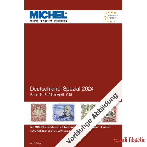 MICHEL Catálogo especial Alemania 2024 - Volumen 1