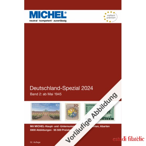 MICHEL Catálogo especial Alemania 2024 - Volumen 2