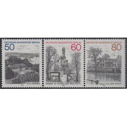 Alemania Berlín 646/48 1982 Monumentos de Berlín MNH Alemania Berlín 646/48 1982 Monumentos de Berlín MNH