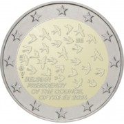 Bélgica 2024 2 € euros conmemorativos Presidencia UE 