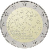 Bélgica 2024 2 € euros conmemorativos Presidencia UE