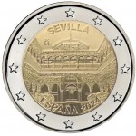 España 2024 2 € euros conmemorativos Alcázar Sevilla 