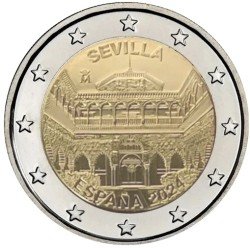 España 2024 2 € euros conmemorativos Alcázar Sevilla España 2024 2 € euros conmemorativos Alcázar Sevilla
