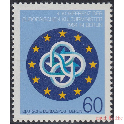  Alemania Berlín 682 1984 4º Conferencia de ministros europeos de cultura MNH