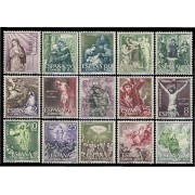 España Spain 1463/77 1962 Misterios del Santo Rosario MNH