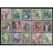 España Spain 1463/77 1962 Misterios del Santo Rosario MNH