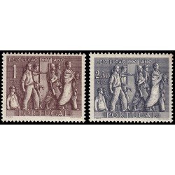 Portugal 750/51 1951 25 aniv. Revolución Nacional MNH Portugal 750/51 1951 25 aniv. Revolución Nacional MNH