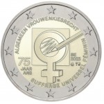 Bélgica 2023 2 € euros conmemorativos Sufragio Femenino 