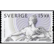 Suecia Sweden 2464 2005 250 aniv. impresión de valores fiduciarios Tumba Bruk MNH