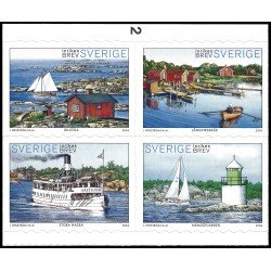 Suecia Sweden 2388/91 2004 El archipiélago de Stockholm Autoadhesivos Suecia Sweden 2388/91 2004 El archipiélago de Stockholm Autoadhesivos