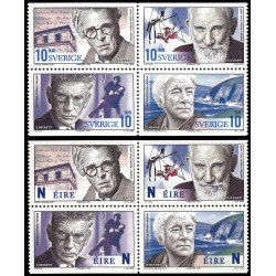 Suecia Sweden 2404/07 2004 Personalidades Premios Nobel de Literatura Irlandeses MNH Suecia Sweden 2404/07 2004 Personalidades Premios Nobel de Literatura Irlandeses MNH