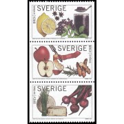 Suecia Sweden 2446/48 2005 Gastronomía europea MNH