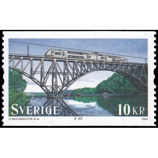 Suecia Sweden 2492 2006 150 aniv. del ferrocarril en Suecia MNH Suecia Sweden 2492 2006 150 aniv. del ferrocarril en Suecia MNH