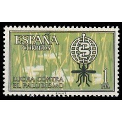 España Spain 1479 1962 Campaña Mundial Antimalaria MNH España Spain 1479 1962 Campaña Mundial Antimalaria MNH