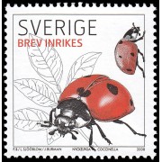 Suecia Sweden 2608a Fauna Insectos Mariquita MNH