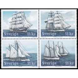 Suecia Sweden 2623/26 2008 Buques-escuela Veleros MNH Suecia Sweden 2623/26 2008 Buques-escuela Veleros MNH