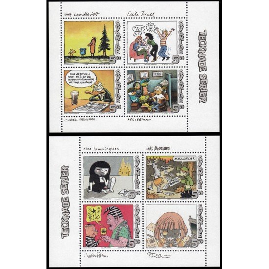 Suecia Sweden 2640/47 2008 Dibujos animados MNH
