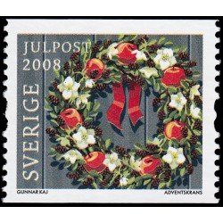 Suecia Sweden 2648 2008 Navidad Corona para puerta MNH Suecia Sweden 2648 2008 Navidad Corona para puerta MNH