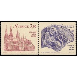 Suecia Sweden 1752/53 1993 400 aniv. del sínodo de Upsala MNH Suecia Sweden 1752/53 1993 400 aniv. del sínodo de Upsala MNH