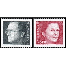 Suecia Sweden 1736/37 1993 Rey Carlos Gustavo XVI y Reina Silvia MNH Suecia Sweden 1736/37 1993 Rey Carlos Gustavo XVI y Reina Silvia MNH
