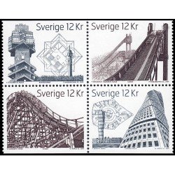 Suecia Sweden 2684/87 2009 Construcciones espectaculares suecas MNH Suecia Sweden 2684/87 2009 Construcciones espectaculares suecas MNH