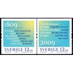 Suecia Sweden 2675/76 2009 Suecia y Finlandia, dos países y un destino MNH Suecia Sweden 2675/76 2009 Suecia y Finlandia, dos países y un destino MNH