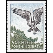 Suecia Sweden 2683 2009 Fauna Águila pescadora MNH