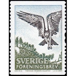 Suecia Sweden 2683 2009 Fauna Águila pescadora MNH Suecia Sweden 2683 2009 Fauna Águila pescadora MNH