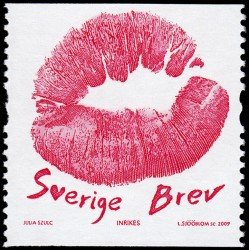 Suecia Sweden 2664 2009 Beso MNH Suecia Sweden 2664 2009 Beso MNH