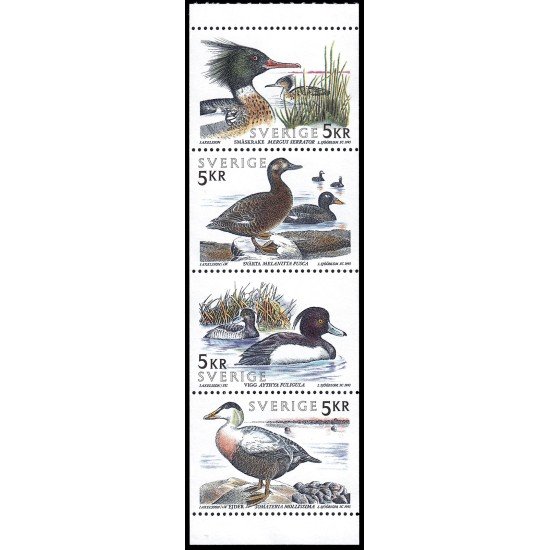 Suecia Sweden 1771/74 1993 Pájaros acuáticos MNH Suecia Sweden 1771/74 1993 Pájaros acuáticos MNH