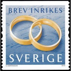 Suecia Sweden 2729 2010 Sello para bodas MNH Suecia Sweden 2729 2010 Sello para bodas MNH