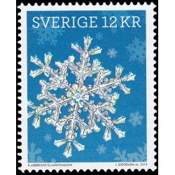 Suecia Sweden 2769 2010 Cristal de nieve MNH Suecia Sweden 2769 2010 Cristal de nieve MNH