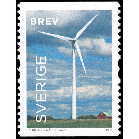 Suecia Sweden 2787 2011 Energías renovables MNH Suecia Sweden 2787 2011 Energías renovables MNH