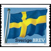 Suecia Sweden 2773 2011 Bandera nacional MNH