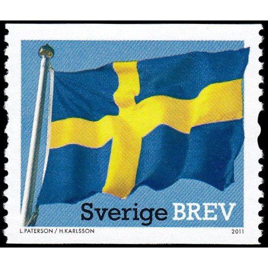 Suecia Sweden 2773 2011 Bandera nacional MNH Suecia Sweden 2773 2011 Bandera nacional MNH
