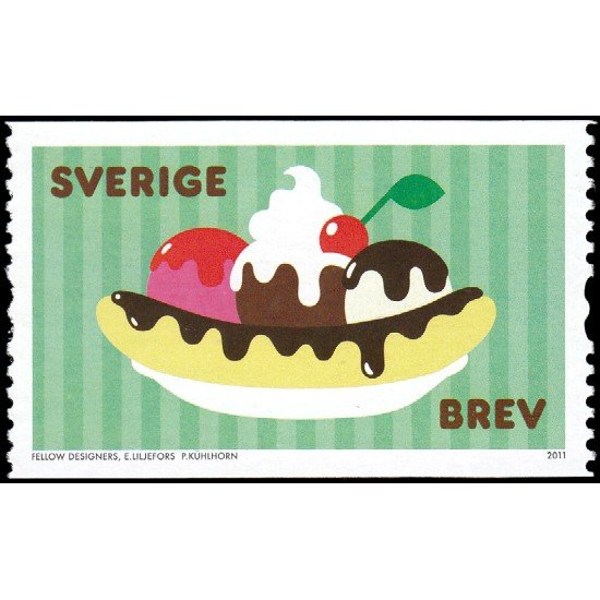 Suecia Sweden 2801 2011 Gastronomía Helados MNH Suecia Sweden 2801 2011 Gastronomía Helados MNH