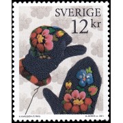 Suecia Sweden 2827 2011 Artesanía textil Mitones MNH
