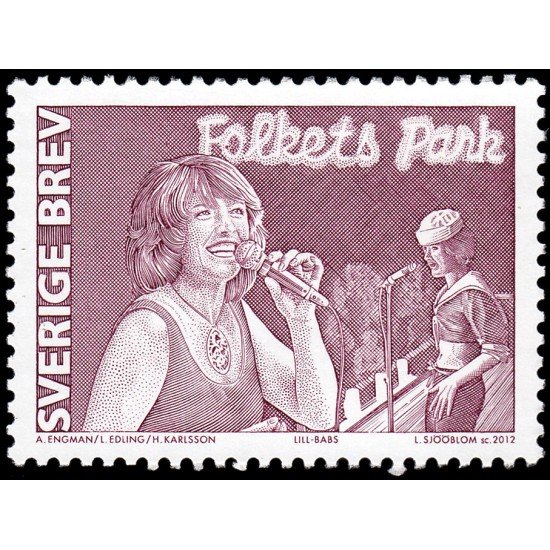 Suecia Sweden 2844 2012 Parc Folkets MNH Suecia Sweden 2844 2012 Parc Folkets MNH