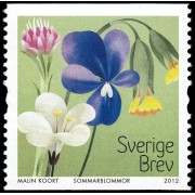 Suecia Sweden 2867 2012 Flores de primavera, ramo de flores MNH