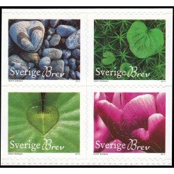 Suecia Sweden 2894/97 2013 Flora La naturaleza con forma de corazón Autoadhesivos Suecia Sweden 2894/97 2013 Flora La naturaleza con forma de corazón Autoadhesivos