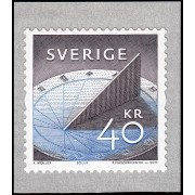 Suecia Sweden 2922 2013 Medida del tiempo y el espacio Reloj solar Autoadhesivo