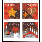 Suecia Sweden 2543/46 2006 Navidad Autoadhesivos