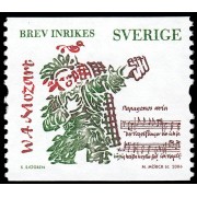 Suecia Sweden 2526 2006 Personalidades de la música y la literatura MNH