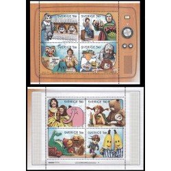Suecia Sweden 2530/37 2006 50 años de programas de televisión infantiles MNH Suecia Sweden 2530/37 2006 50 años de programas de televisión infantiles MNH
