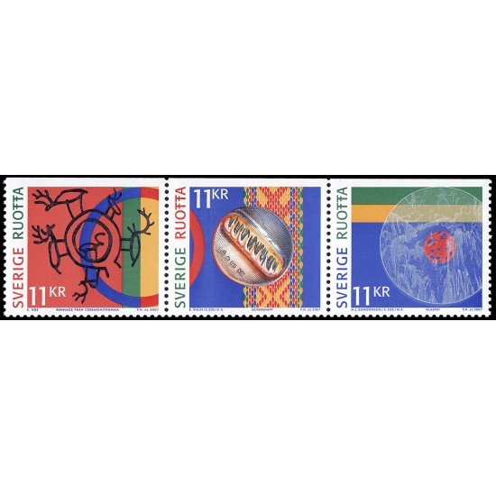 Suecia Sweden 2597/99 2007 La cultura Sami MNH Suecia Sweden 2597/99 2007 La cultura Sami MNH