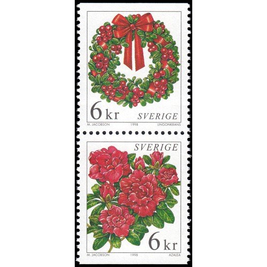 Suecia Sweden 2066/67 1998 Navidad MNH Suecia Sweden 2066/67 1998 Navidad MNH