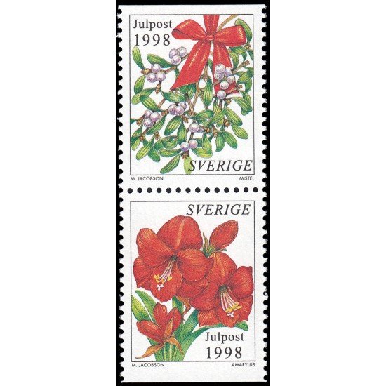 Suecia Sweden 2069/70 1998 Navidad MNH Suecia Sweden 2069/70 1998 Navidad MNH