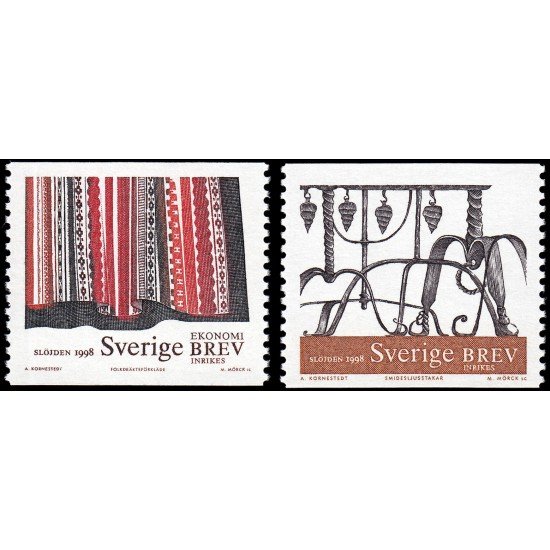 Suecia Sweden 2026/27 1998 Artesanía MNH Suecia Sweden 2026/27 1998 Artesanía MNH