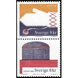 Suecia Sweden 2028/29 1998 Artesanía MNH Suecia Sweden 2028/29 1998 Artesanía MNH