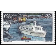 Suecia Sweden 2040 1998 Nórdico 98 Navegación marítima MNH